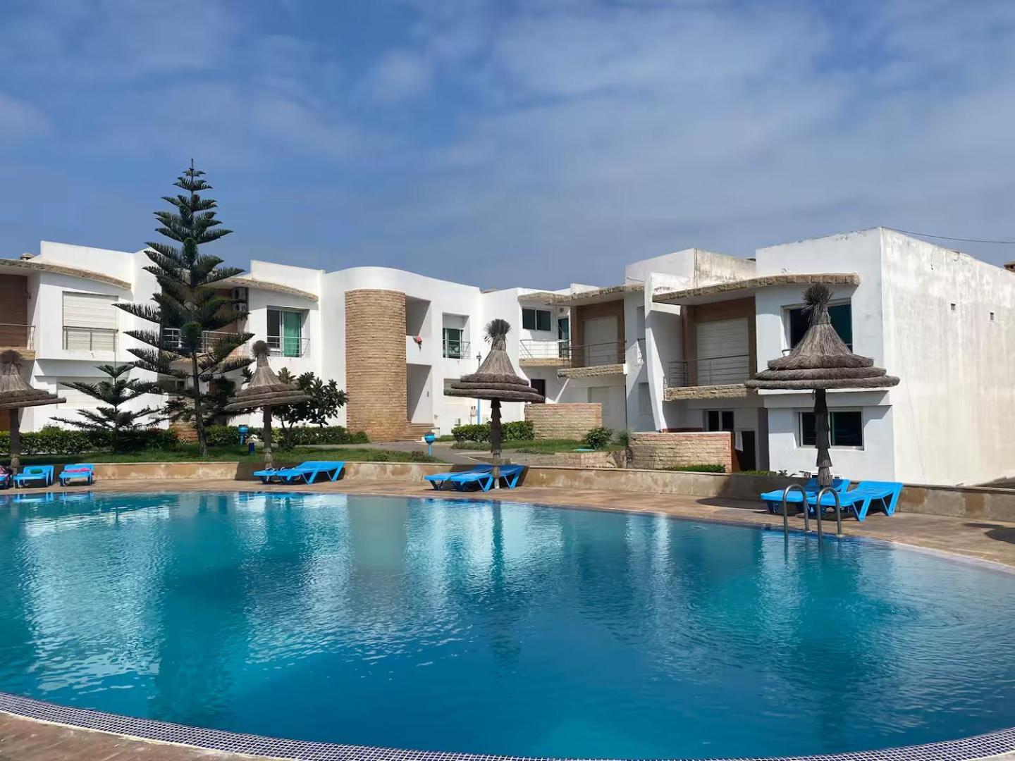 Splendid Beachfront Villa In Sidi Bouzid Beach With Pool Douar Ourlali ภายนอก รูปภาพ
