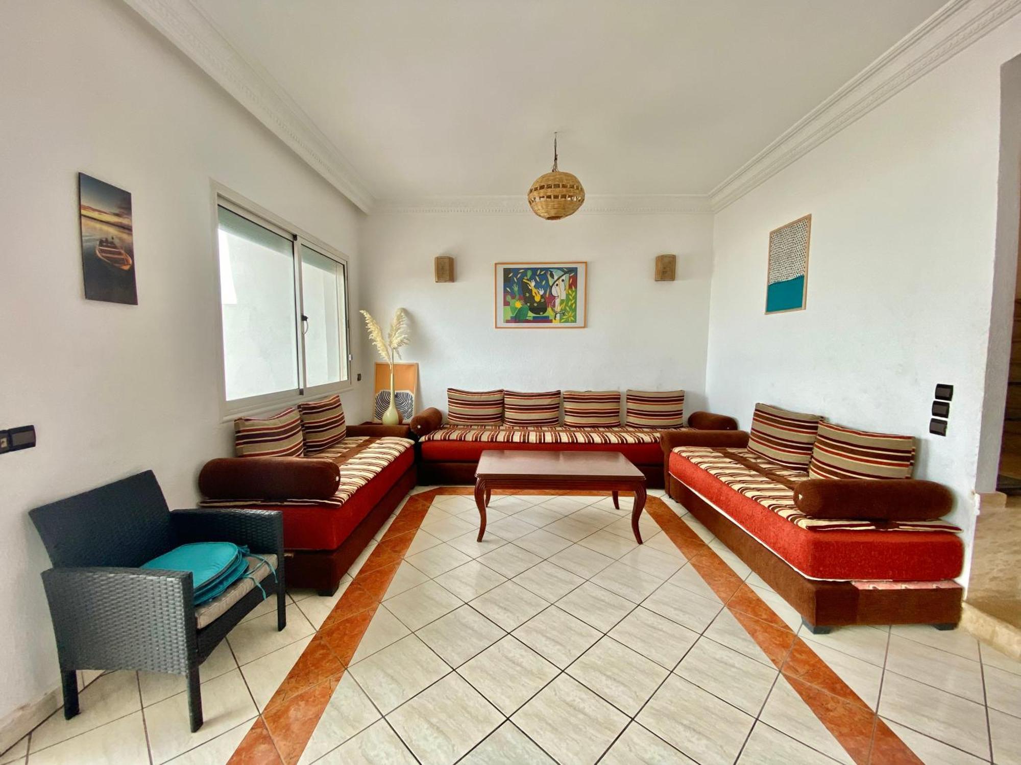 Splendid Beachfront Villa In Sidi Bouzid Beach With Pool Douar Ourlali ภายนอก รูปภาพ