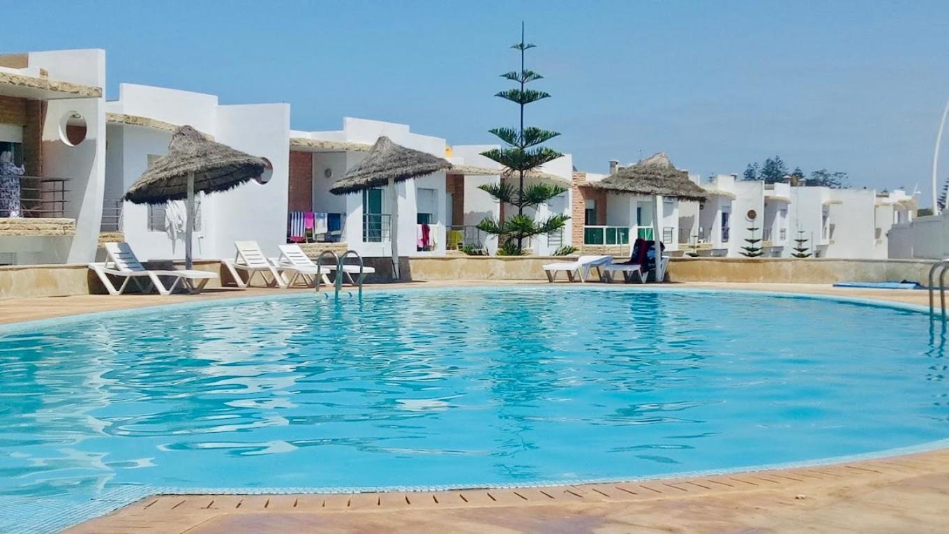 Splendid Beachfront Villa In Sidi Bouzid Beach With Pool Douar Ourlali ภายนอก รูปภาพ